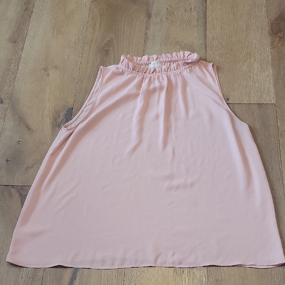 Loft Pink Sleevless Top Size Large - Picture 1 of 5